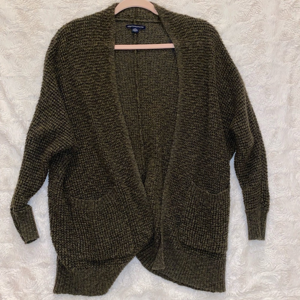 Forest Green Cardigan